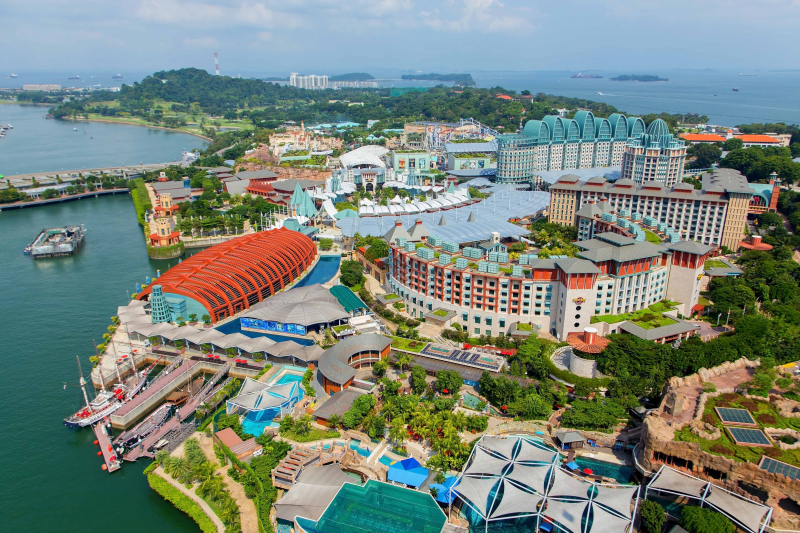 Đảo Sentosa có thể coi là một thiên đường thơ mộng