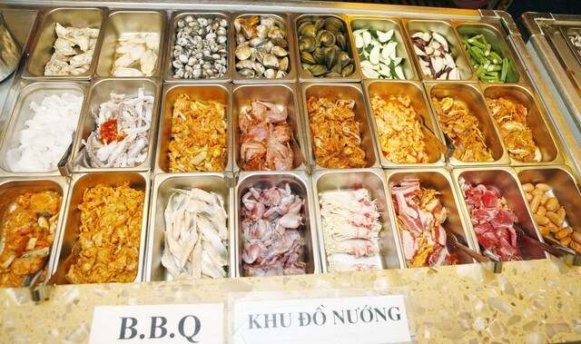 Buffet lẩu nướng