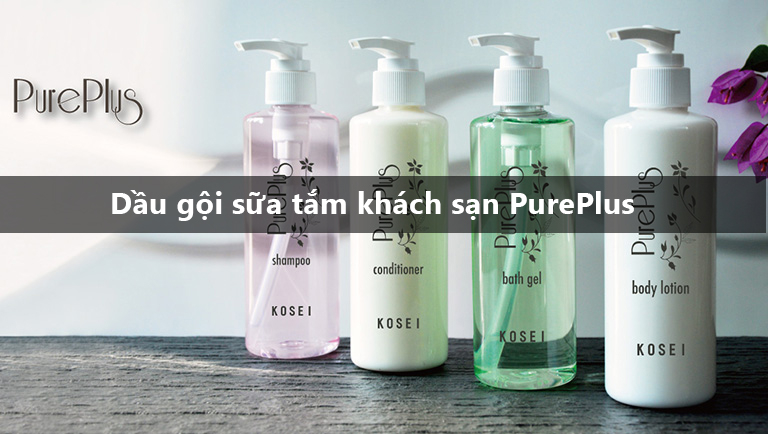 Kosei – Sản phẩm dầu gội, sữa tắm hoàn hảo cho khách