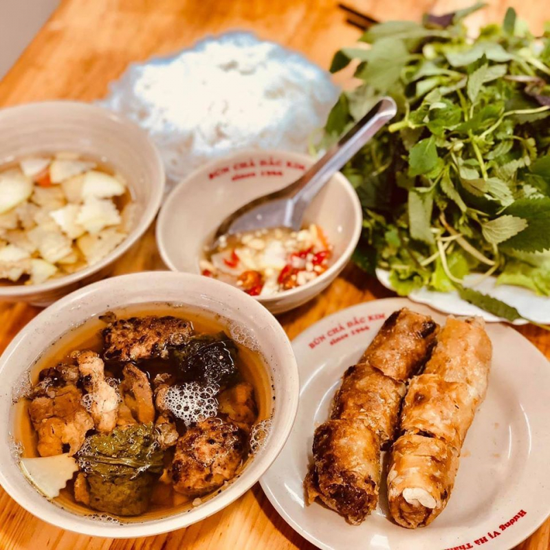 Bún chả Đắc Kim - Hàng Mành