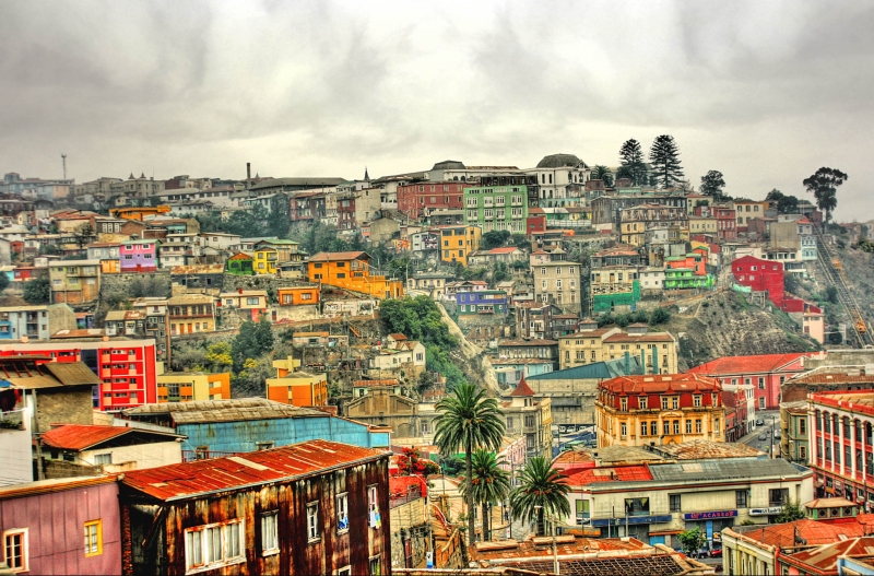 Valparaiso rực rỡ sắc màu