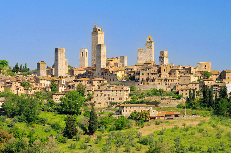 Những tòa tháp của San Gimignan