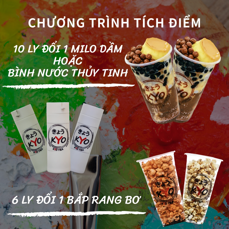 Chương trình ưa đãi tại KYO TEA