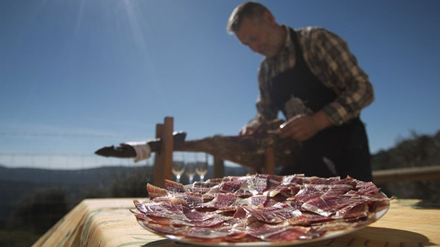 Jamon ở Jabugo