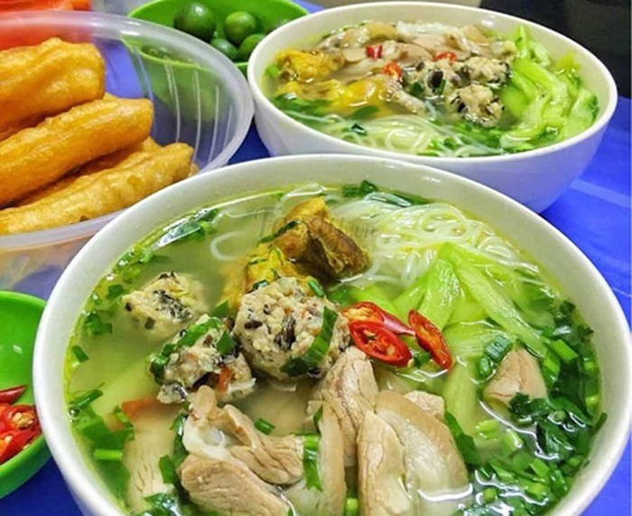 Bún dọc mùng