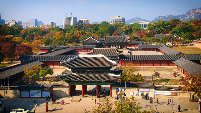 Toàn cảnh cung điện Changdeokgung