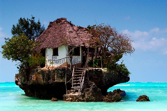 The Rock Restaurant, Michamvi Pingwe Village, Zanzibar, Tanzania