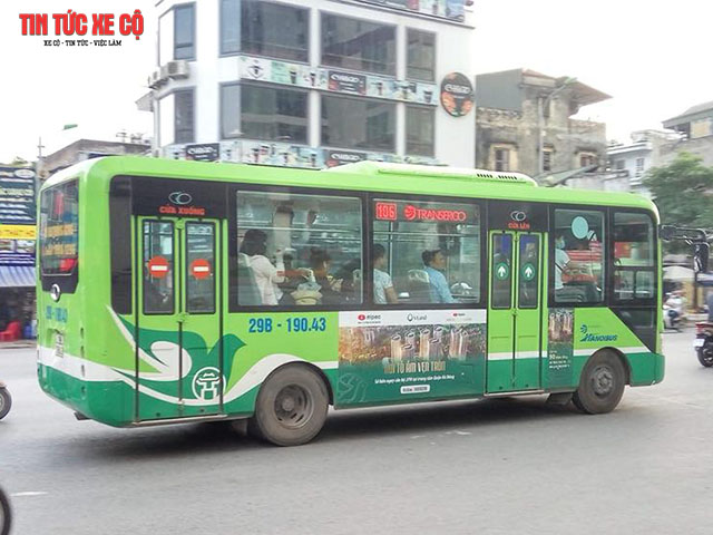 hình ảnh xe bus 106 hà nội