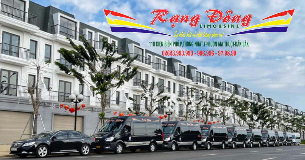 Nhà xe Rạng Đông xe limousine 20 tại bến xe Krongnang