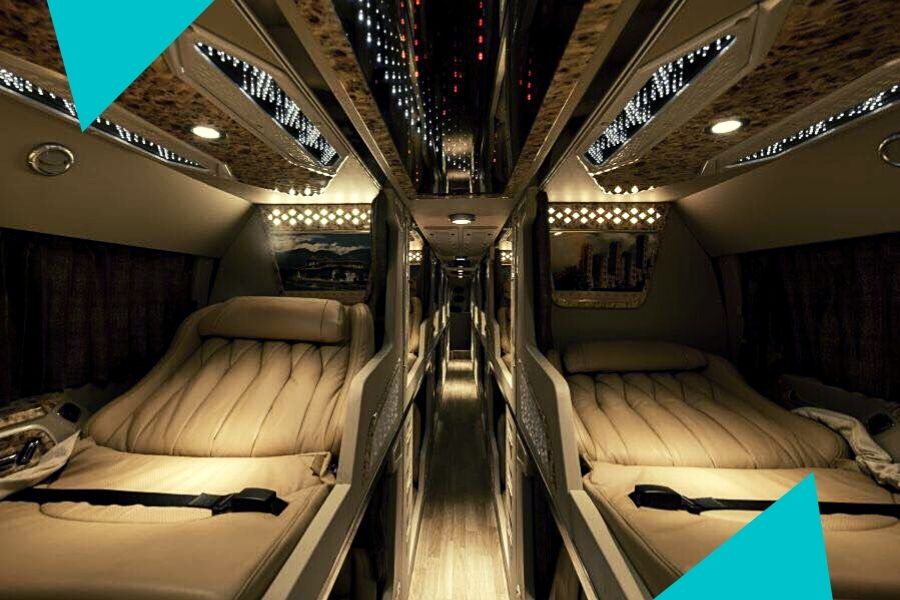 Không gian phòng giường nằm limousine cúc tùng