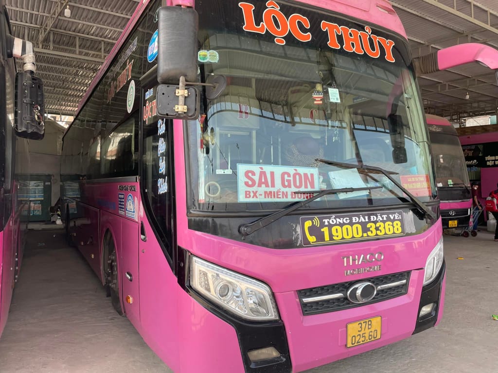 Nhà xe Lộc Thủy từ Quảng Nam đi Nha Trang