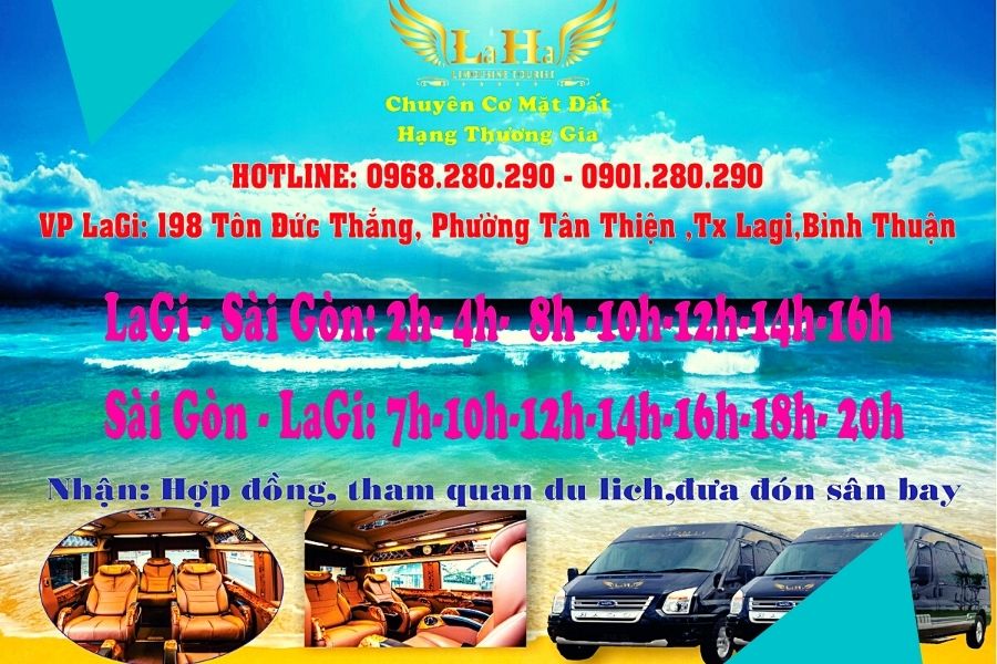 Xe laha limousine đưa đón khách lagi sài gòn