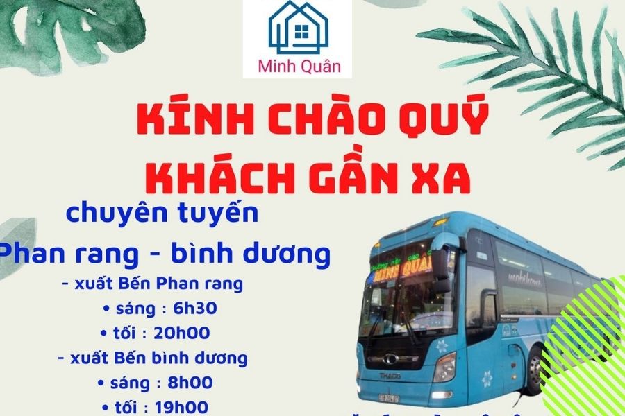 Nhà xe Minh Quân chạy mấy giờ hết chuyến