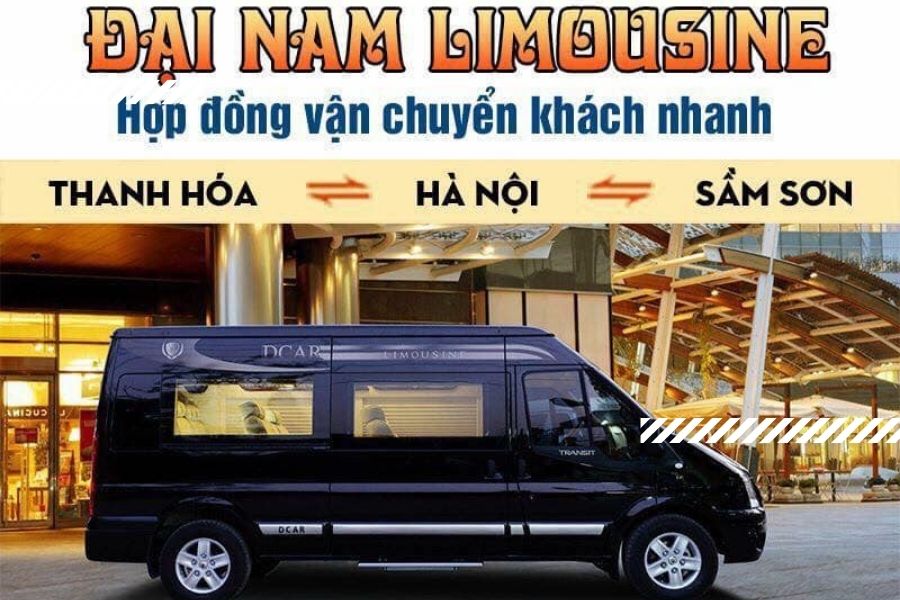 Các tuyến lộ trình xe đại nam limousine chạy