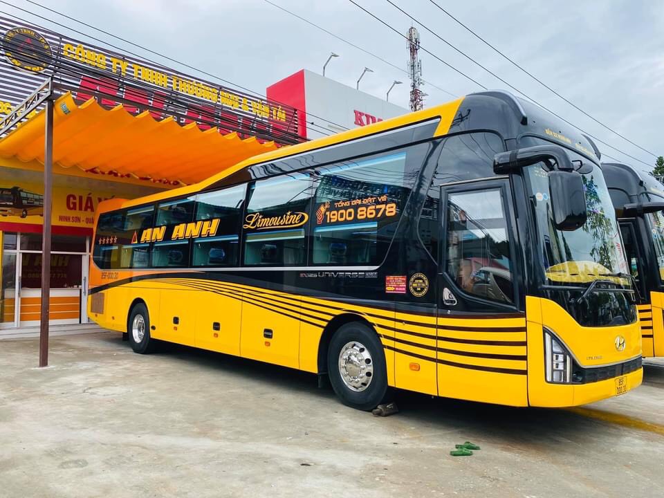 Nhà xe Limousine An Anh Phan Thiết Mũi Né đi Sài Gòn và ngược lại