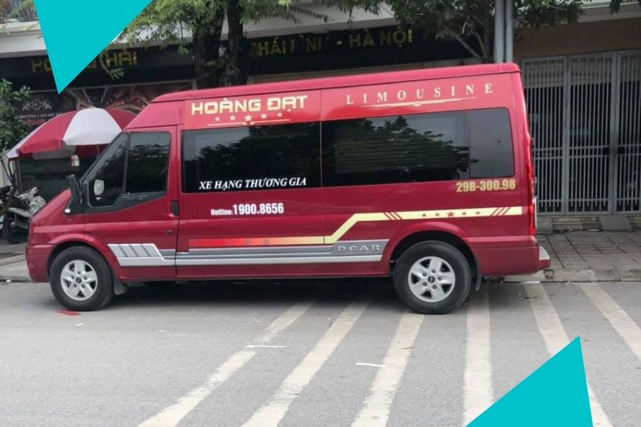 Review xe hoàng đạt limousine hà nội thái bình