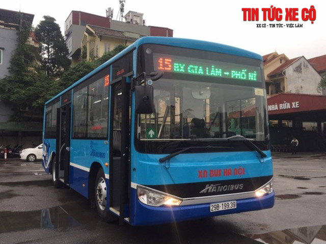 xe buýt 15 hà nội