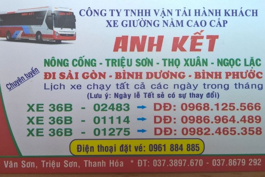 tổng đài hotline nhà xe