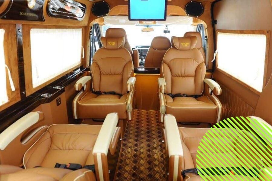 Nội thất bên trong xe eco sapa limousine hà nội sapa