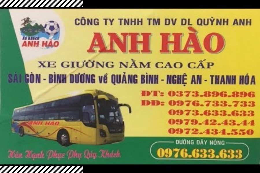 Số điện thoại đặc vé nhà xe Anh Hào