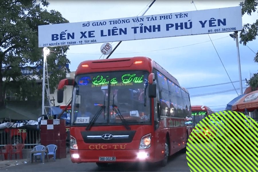 Xe khách cúc tư tuyến phú yên tphcm