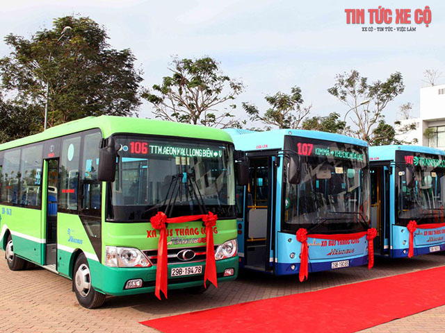 hình ảnh xe bus 106 hà nội