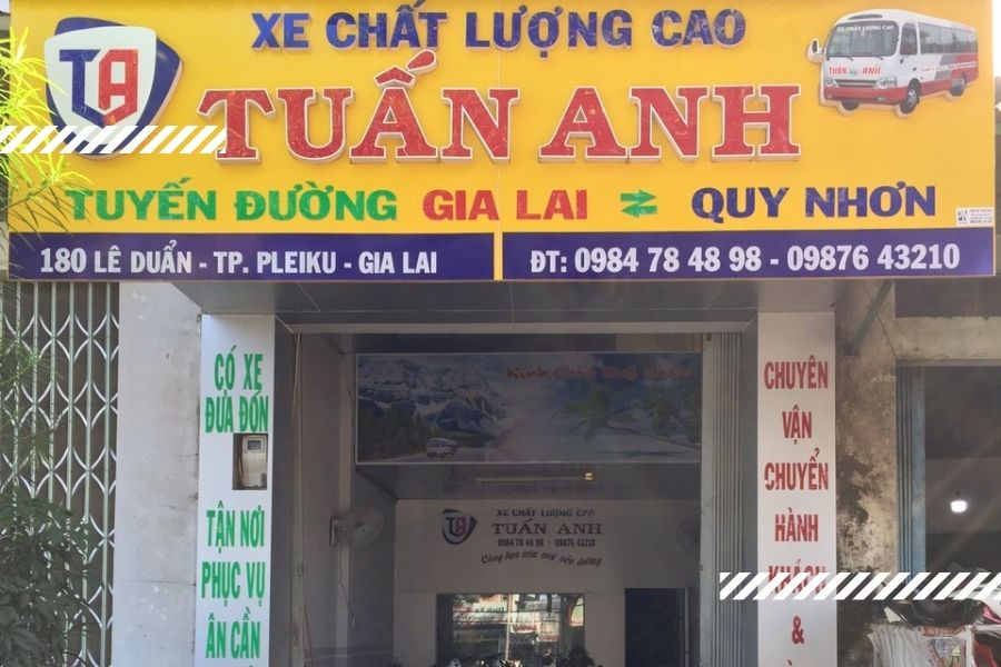 Văn phòng nhà xe tuấn anh