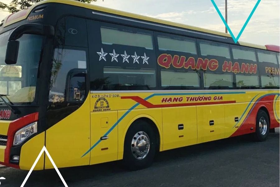 Nhà xe quang hạnh tuyến nha trang sài gòn cần thơ