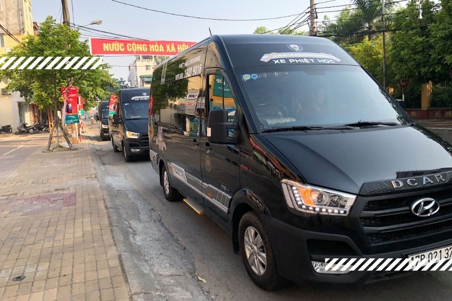 Xe phiệt học limousine thái bình hà nội