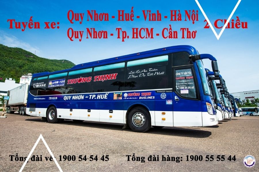 lịch trình, tuyến xe, giờ chạy của Nhà xe Trường Thịnh