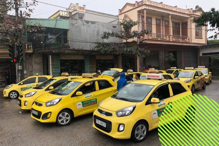 Xe taxi việt học