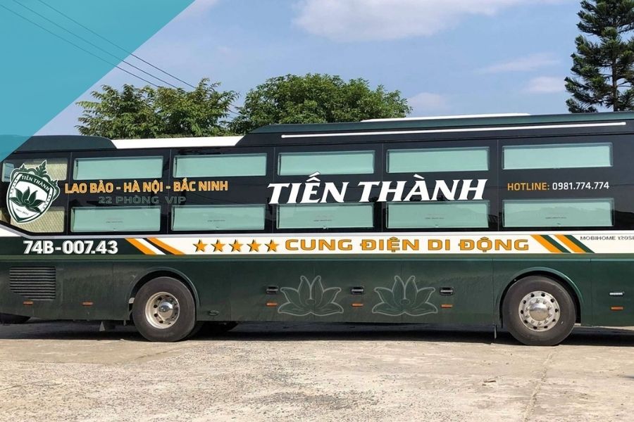 Địa điểm các trạm dừng, bến đỗ xe Tiến Thành