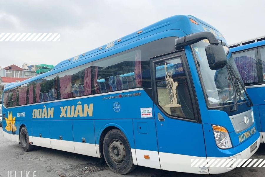 Hình ảnh xe khách đoàn xuân