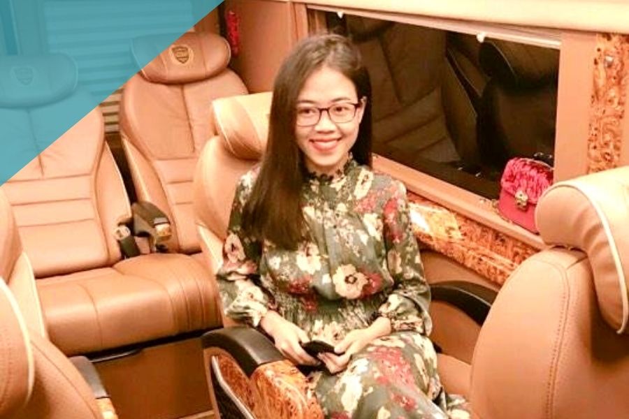 Nội thất bên trong xe lý thảo limousine