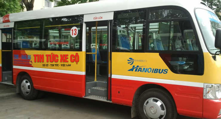 xe bus 13 hà nội