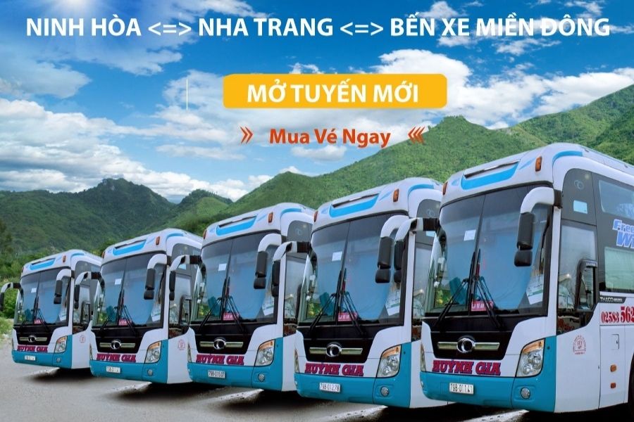 Địa điểm các trạm dừng, bến đỗ xe Huỳnh Gia