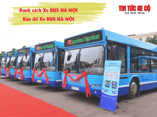 danh sách xe bus hà nội mới nhất