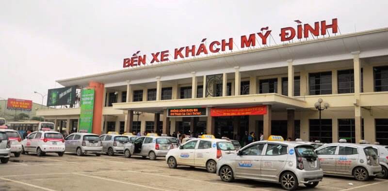 hình ảnh bến xe mỹ đình hà nội