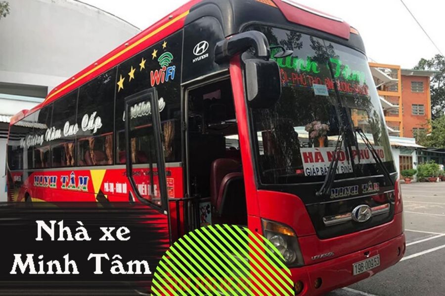 Địa điểm các trạm dừng, bến đổ xe Minh Tâm