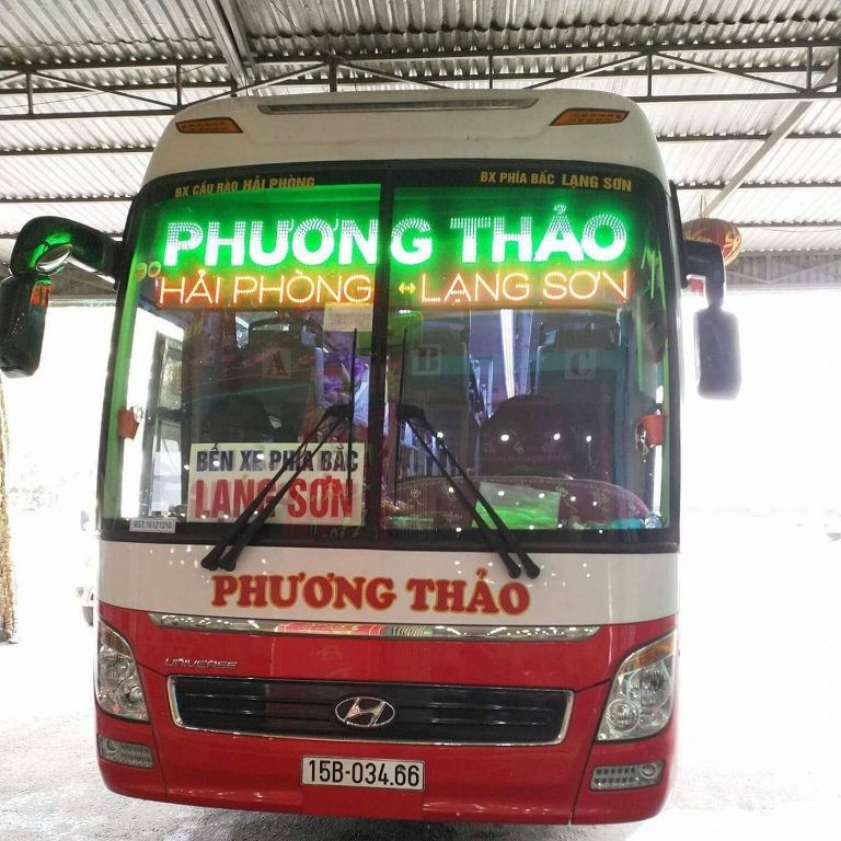 Nhà xe Phương Thảo Hải Phòng Lạng Sơn