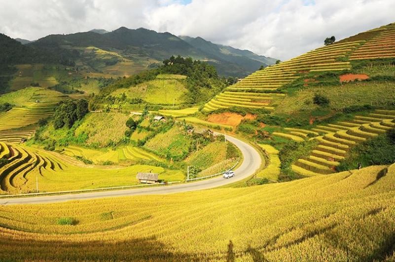 Ruộng bậc thang tại mộc Châu