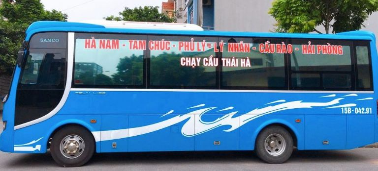 Xe Hải Phòng Giáp Bát. 