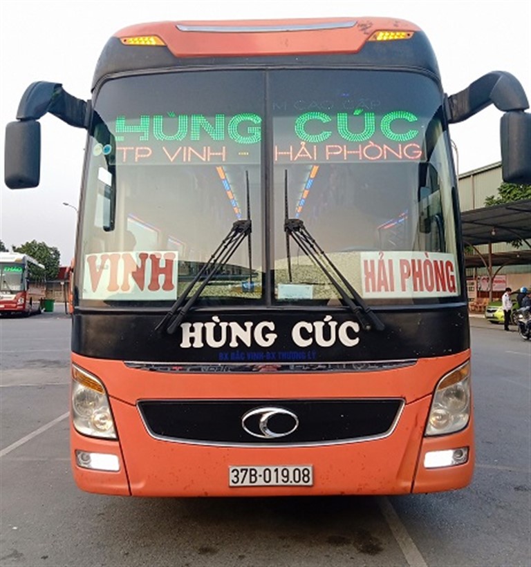 Xe khách Hải Phòng - Vinh Nghệ An - Hùng Cúc luôn cố gắng hoàn thiện, nâng cấp từng ngày để luôn đem lại những chuyến đi tuyệt vời cho hành khách