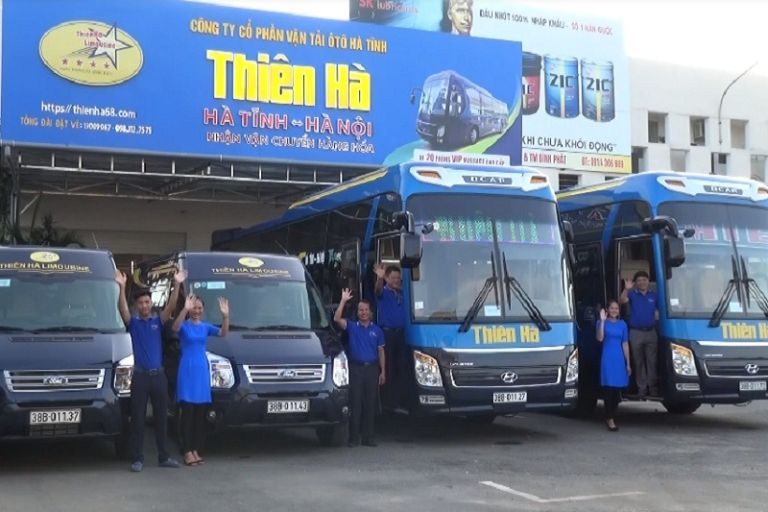 Nhà xe Thiên Hà Limousine Sài Gòn Hà Tĩnh