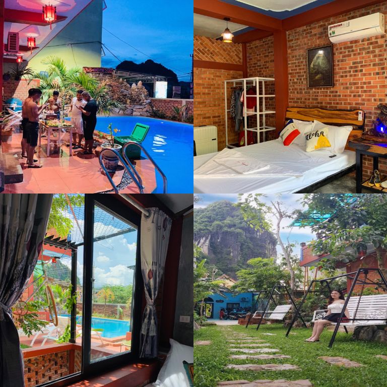 không gian homestay quảng bình