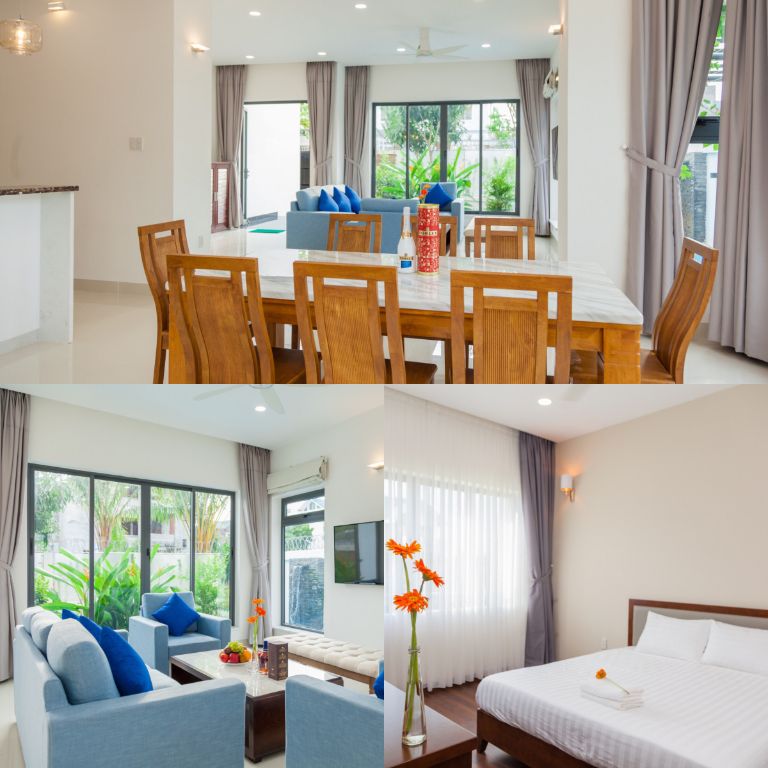 phòng ốc sạch sẽ tại Huy Anh Villa