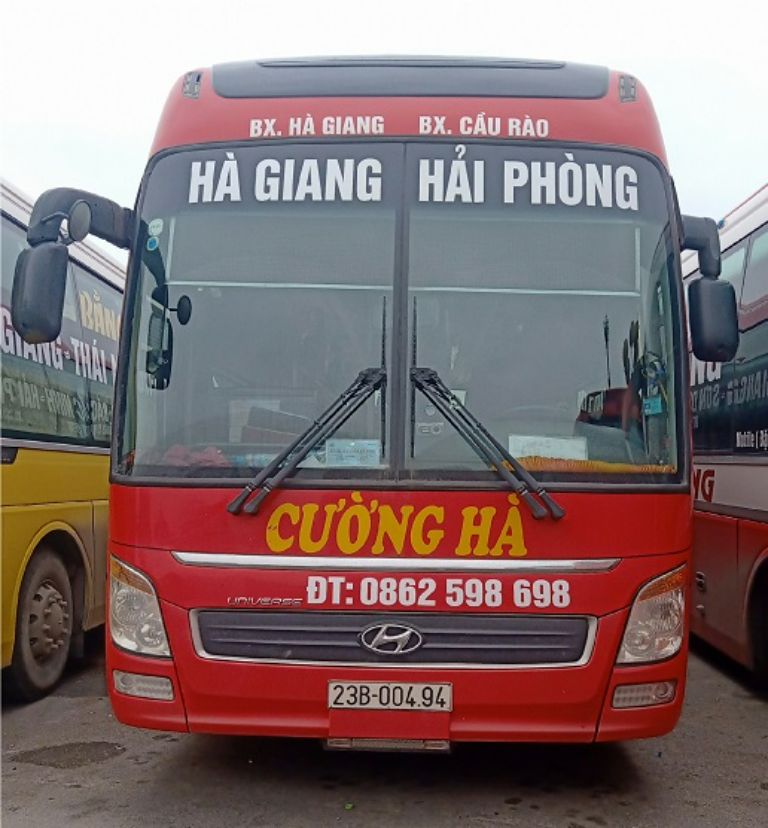 Nhà xe Cường Hà. 