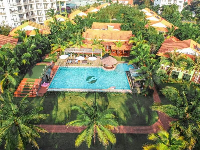 view resort từ trên cao