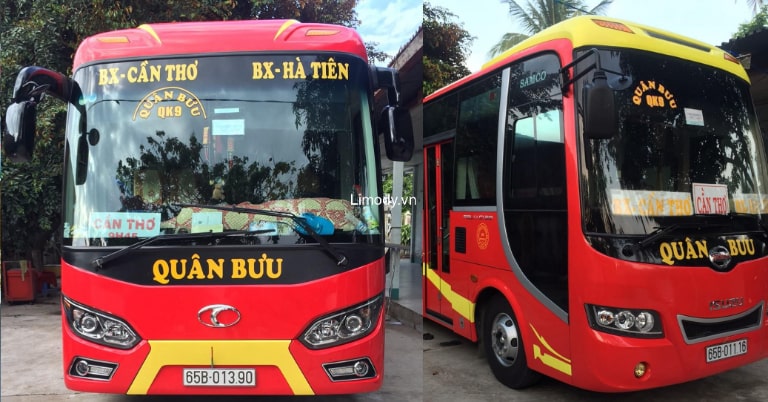 Xe Quân Bưu về Hà Tiên Kiên Giang