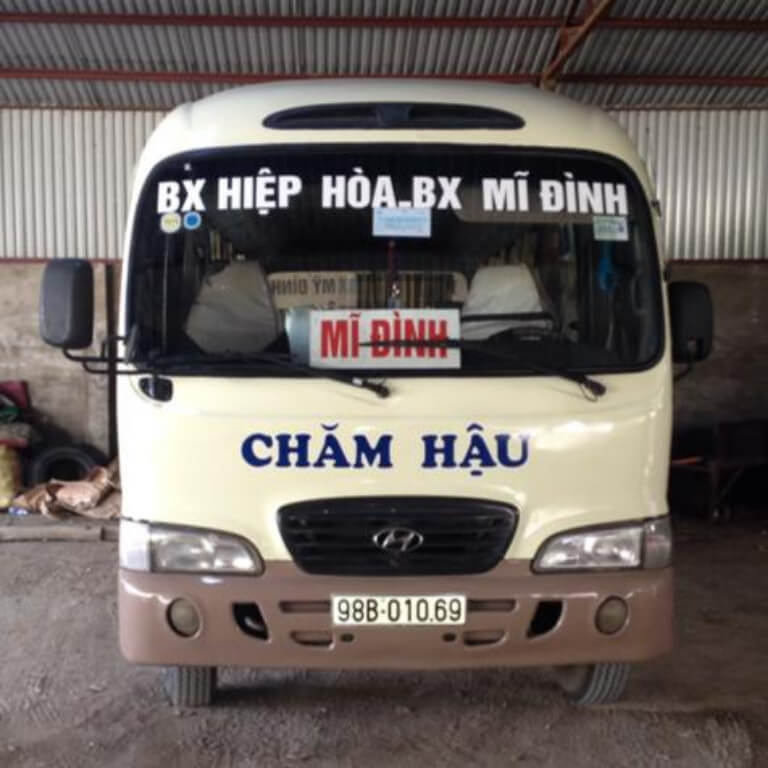 Xe Chăm Hậu chuyến Mỹ Đình Hiệp Hòa